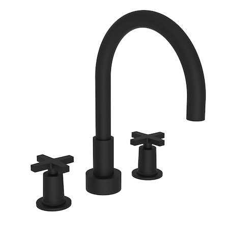 Newport Brass Tub Faucet, Flat Black, Deck 3-2986/56